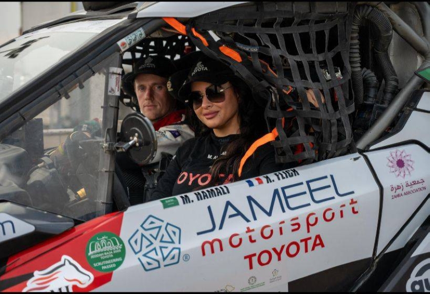 مها-الحمّلي-تُنهي-مشاركتها-في-رالي-جدة-بسلام-وتجاوزت-حادثًا-أثّر-على-مركزها