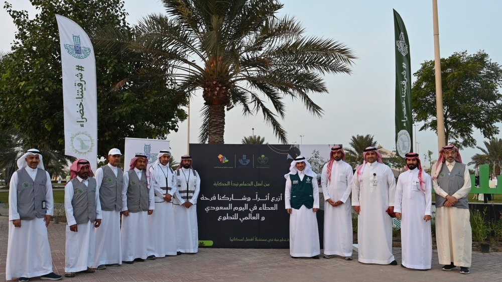 متطوعو-الدمام-يشاركون-في-تشجير-حديقة-السلسبيل-احتفاءً-بيوم-التطوع