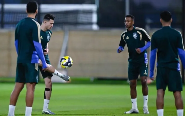 المنتخب-السعودي-يختتم-تحضيراته-للقاء-فلسطين-في-ربع-النهائي-لكأس-العرب