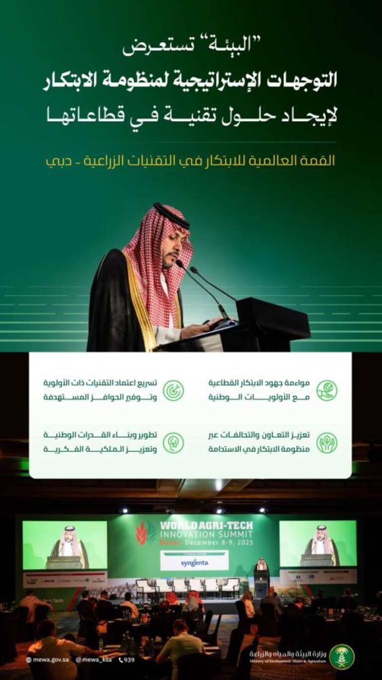 البيئة-تؤكد-أهمية-تعزيز-الشراكات-الدولية-في-منظومة-الابتكار-والتقنية