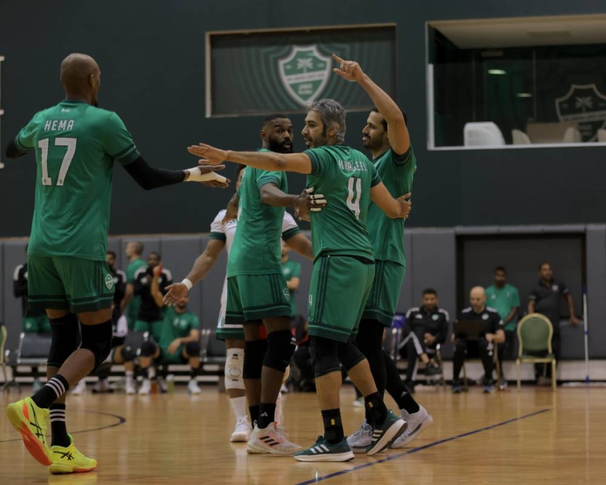 طائرة-الاهلي-تواصل-صدراة-ممتاز-الطائرة