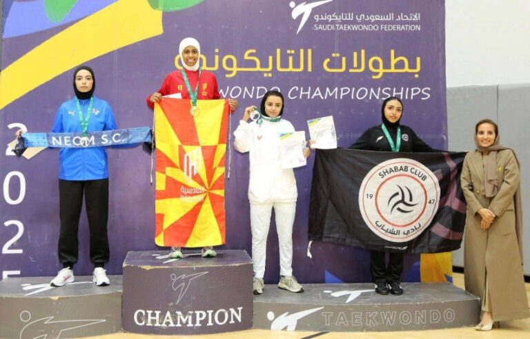القادسية-يتصدر-الدرجة-الأولى…والشباب-بطل-الناشئين-في-ختام-البطولة-النسائية-للتايكوندو