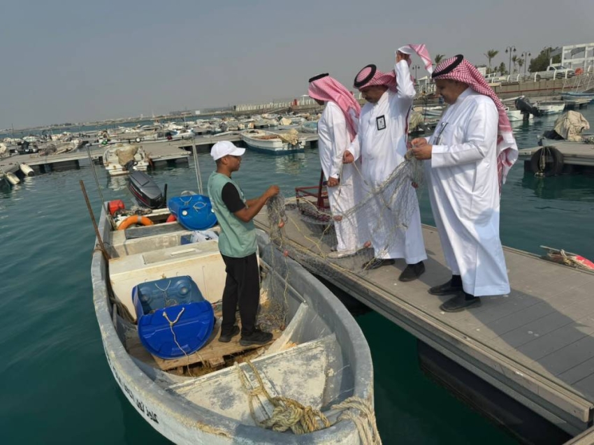 بيئة-مكة-المكرمة-تتابع-حملة-الامتثال-لأنظمة-الصيد-البحري-بمرفأ-ثول