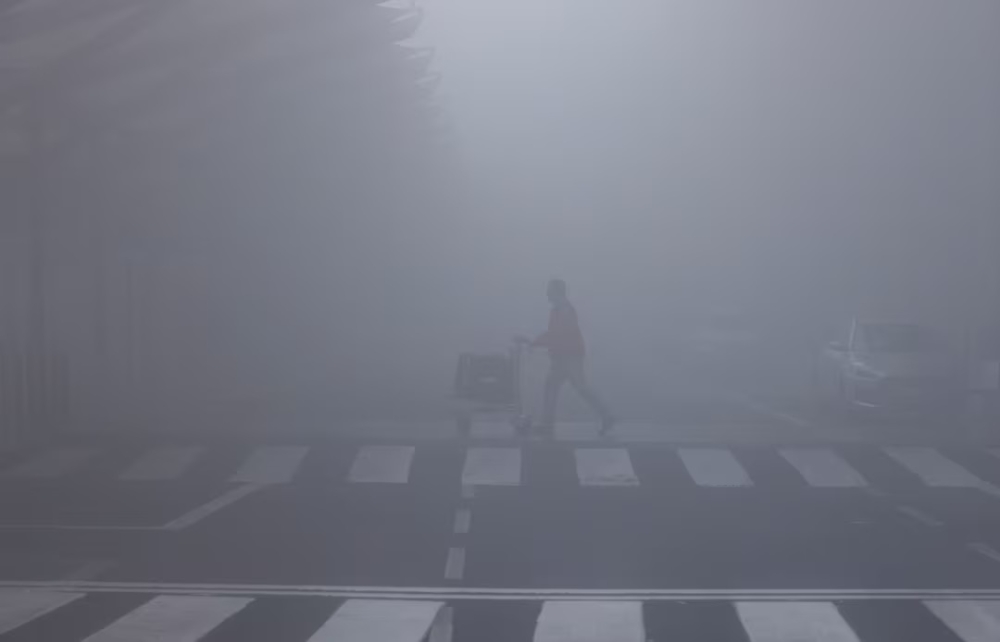 طقس-الشرقية.-ضباب-وشبه-انعدام-في-مدى-الرؤية-على-العديد