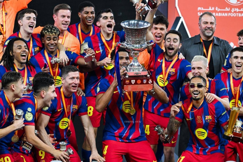 مدرب-برشلونة-فليك:-لعبنا-بأسلوبنا-فسيطرنا-على-الكرة