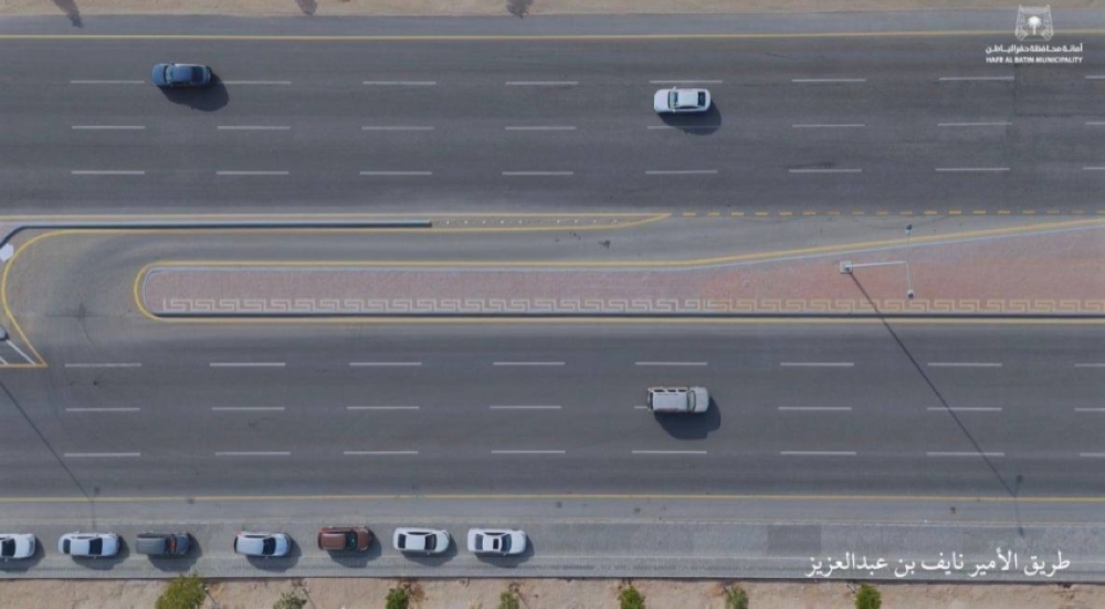 7-نقاط-التفاف-جديدة-في-حفر-الباطن-لتقليل-الزحام-والحوادث