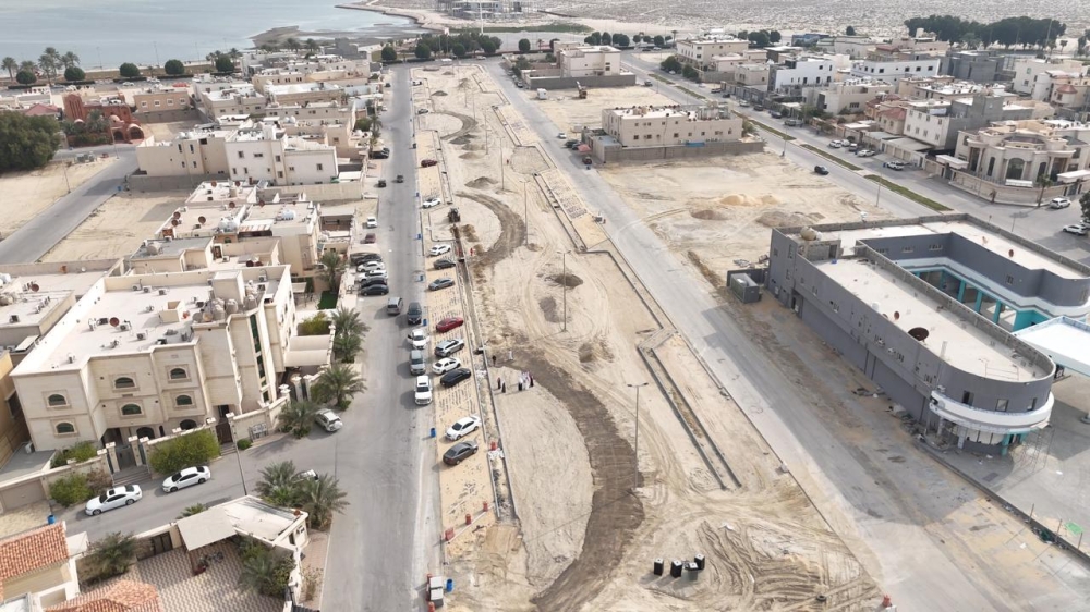 إنجاز-99%-بشارع-الناصرة-و85%-بـ-“الملك-عبدالعزيز”-في-القطيف