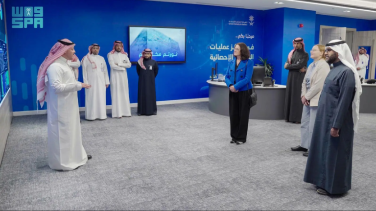 رئيس-هيئة-الإحصاء-يستقبل-وفد-المكتب-الوطني-البريطاني-لتعزيز-التعاون-الإحصائي