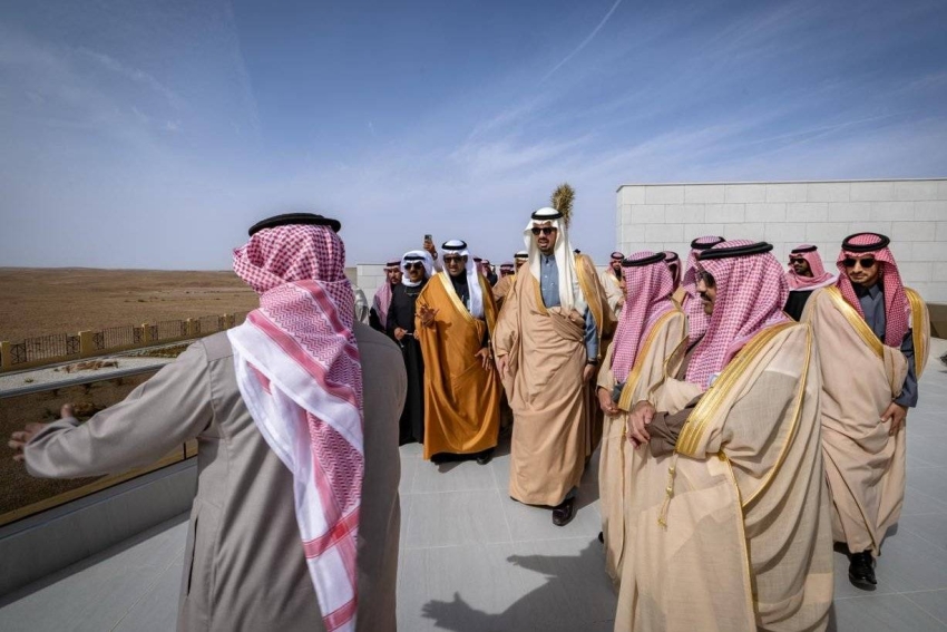 أمين-منطقة-الرياض-يدشن-مرصد-الأهلة-بتمير-ويقف-على-عدد-من-المشاريع