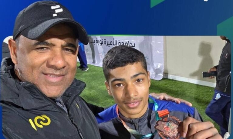 لاعب-الفتح-العويشير-يحقق-الميدالية-البرونزية-في-البطولة-التأهيلية-لألعاب-القوى