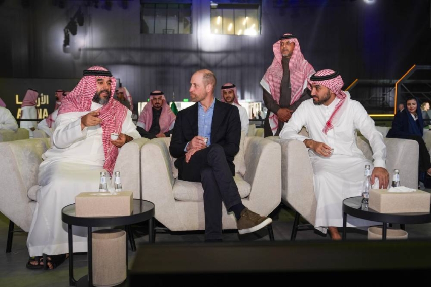 وزير-الرياضة-ورئيس-الاتحاد-السعودي-للرياضات-الإلكترونية-يستقبلان-أمير-ويلز