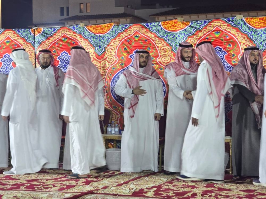 اسرتا-العيسائي-وبن-شعيلة-يستقبلون-المعزين-بوفاة-فقيدتهم