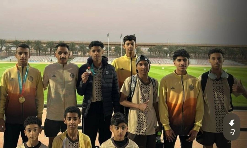 لاعبو-العمران-يحققون-الميداليات-الذهبية-والفضية-في-بطولة-المملكة-للقوى