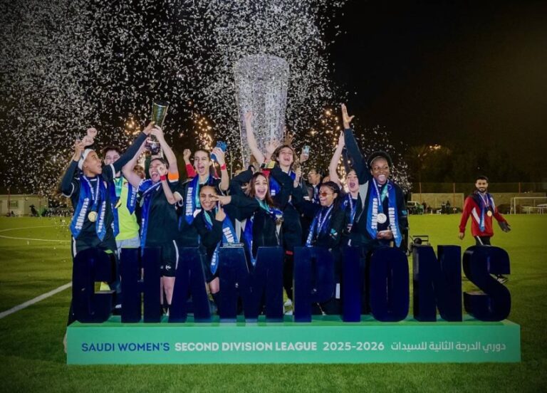 الشمس-بطلًا-لدوري-الدرجة-الثانية-للسيدات-2025-–-2026