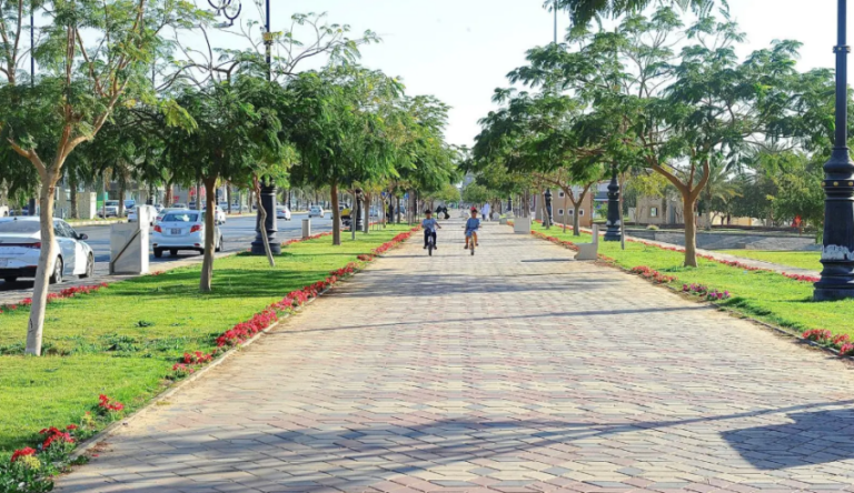 المماشي-الرياضية-بنجران-تشهد-إقبالًا-متزايدًا-قبل-موعد-الإفطار