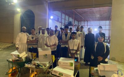 1200 سلة رمضانية تؤمّن غذاء 400 أسرة في أم الساهك