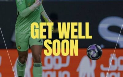 حارس النصر النجار يتعرض لإصابة بقطع في الرباط الصليبي للركبة