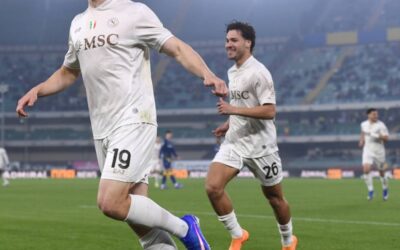 الممتاز الإيطالي: نابولي يفوز على فيرونا بنتيجة (2-1)