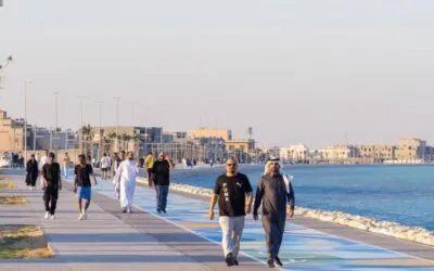 بلدية الخبر تنجز مضمار مشي العزيزية بطول 2000م