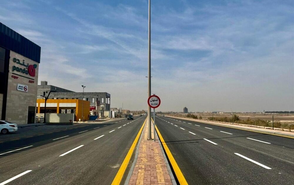 الجبيل.. تأهيل وتطوير شارع معاذ بن جبل في حي الروضة