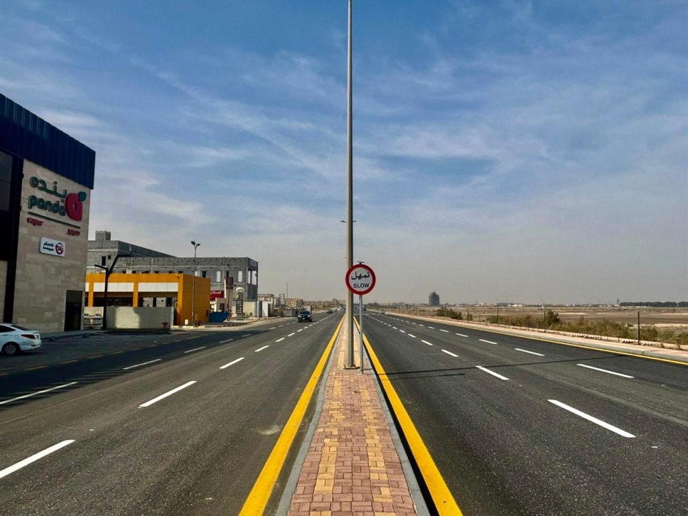 الجبيل.. تأهيل وتطوير شارع معاذ بن جبل في حي الروضة