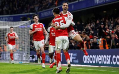 الممتاز الإنجليزي: أرسنال يفوز على ضيفه تشيلسي بنتيجة (2-1)