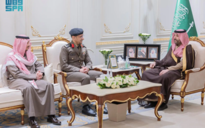 نائب أمير منطقة الحدود الشمالية يطلع على سير العمل الأمني في المنطقة