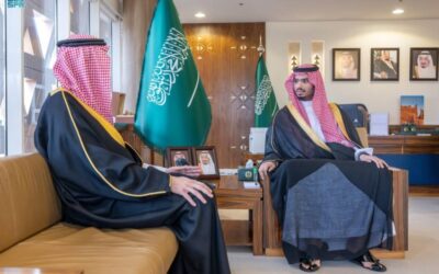 راكان بن سلمان يستقبل رئيس شركة نادي الدرعية ويؤكد على إرث الدرعية في المشهد الرياضي محليًا وعالميًا