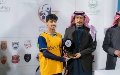 محافظ حفر الباطن يتوج الفائز ببطولة حفرالباطن للمواهب