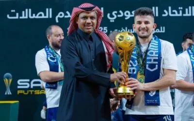 تتويج العلا بكأس الاتحاد السعودي لكرة قدم الصالات