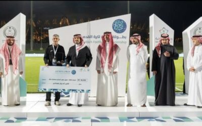 نائب أمير منطقة مكة يتوج التعاون بكأس بطولة جدة