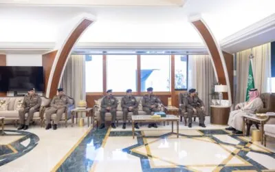 أمير الشرقية يشيد بجهود رجال الأمن خلال استقباله مدير شرطة المنطقة