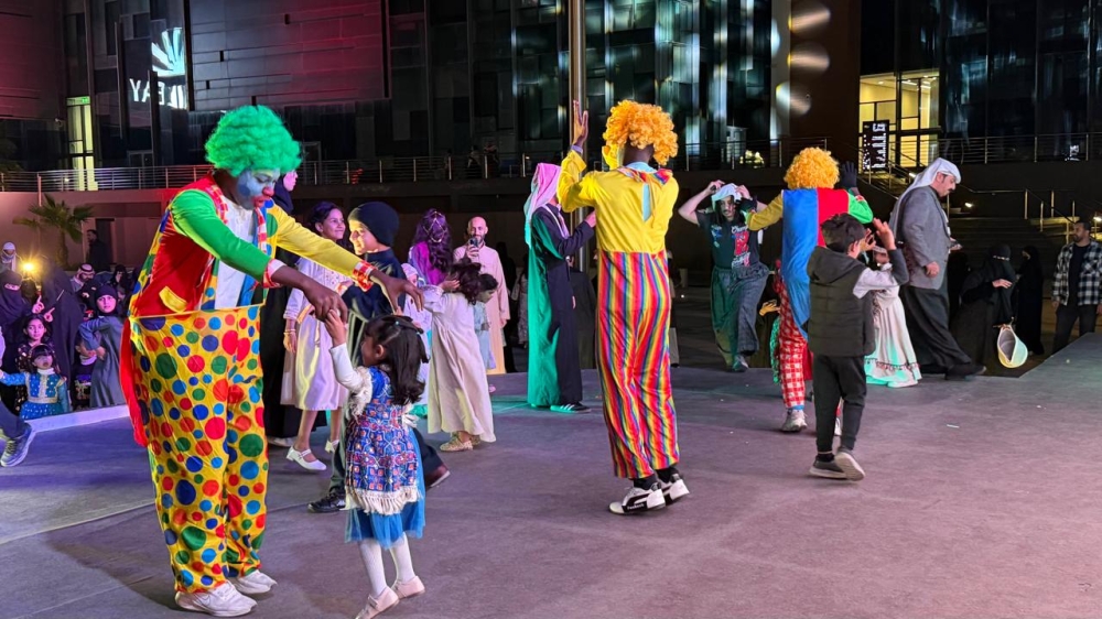 2000 زائر يحيون تراث قرقيعان في مهرجان ألوان الجبيل