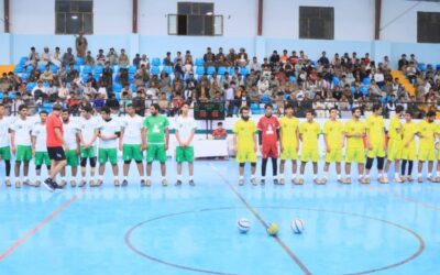 تواصل بطولة البرنامج السعودي لتنمية وإعمار اليمن لكرة اليد للأندية بمحافظة مأرب اليمنية