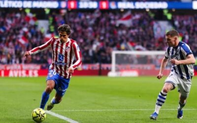 الدوري الإسباني: أتلتيكو مدريد يتغلب على ريال سوسيداد بنتيجة (3 – 2)