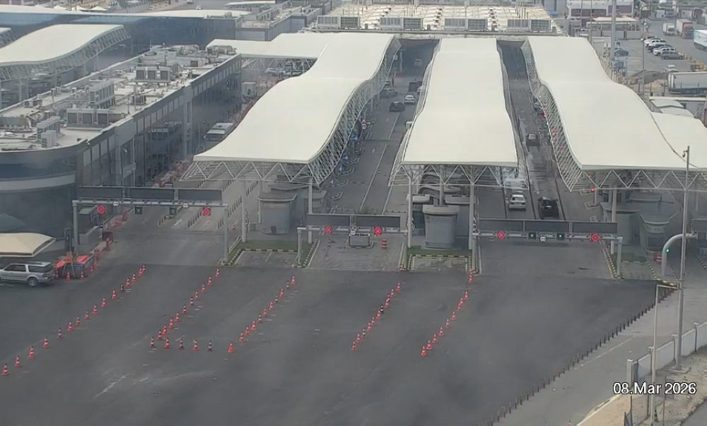 عاجل: حركة انسيابية عبر جسر الملك فهد.. و7 دقائق زمن العبور