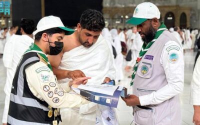 «الكشافة» يفعلون مهارات قراءة الخرائط لإرشاد ضيوف الرحمن