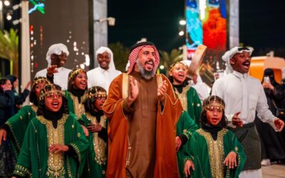 أجواء احتفالية مميزة.. فعاليات القرقيعان تزين بوليفارد وورلد