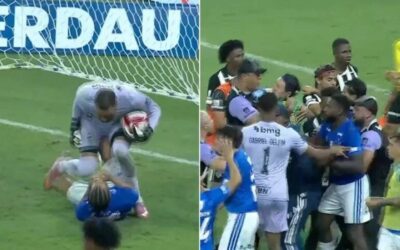 حكم يطرد 23 لاعبًا في مباراة بالبرازيل