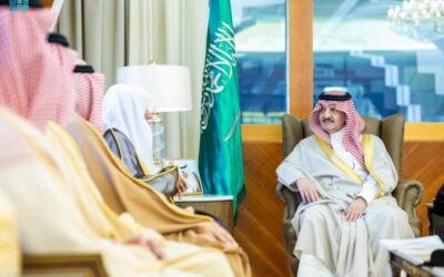 أمير الشرقية يستقبل رئيس اللجنة العليا المنظمة لمهرجان الشرقية الدولي لجمال الخيل العربية الأصيلة