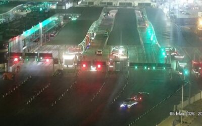 جسر الملك فهد يشهد حركة طبيعية للمسافرين