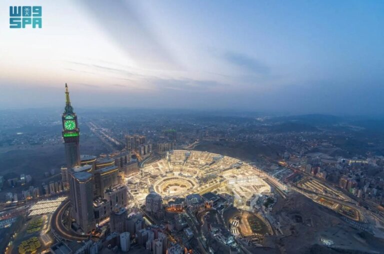 طيران-الأمن-يوثق-انسيابية-الحركة-والتوسعات-الكبرى-في-الحرم-المكي