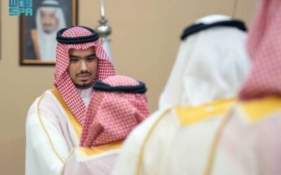 راكان بن سلمان يستقبل أصحاب السمو الأمراء والفضيلة والمعالي والمواطنين المهنئين بعيد الفطر