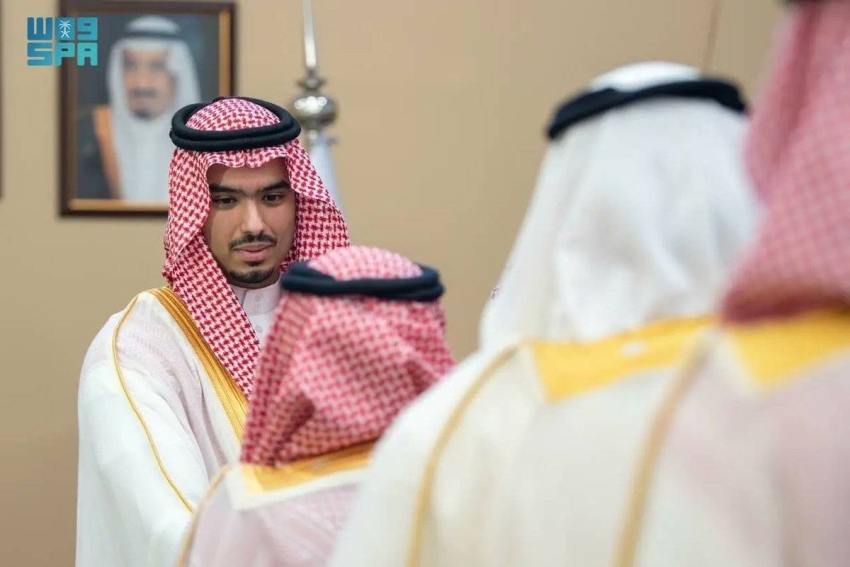 راكان بن سلمان يستقبل أصحاب السمو الأمراء والفضيلة والمعالي والمواطنين المهنئين بعيد الفطر
