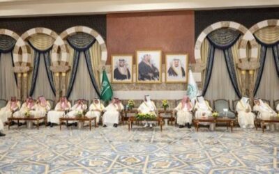 نائب أمير منطقة مكة المكرمة يستقبل المهنئين بعيد الفطر