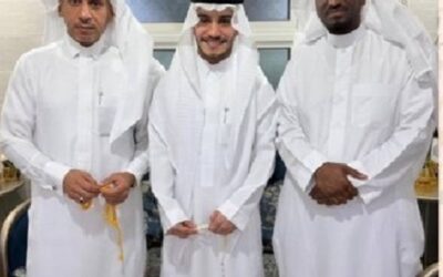 الحربي يحتفل بعقد قران  نوح