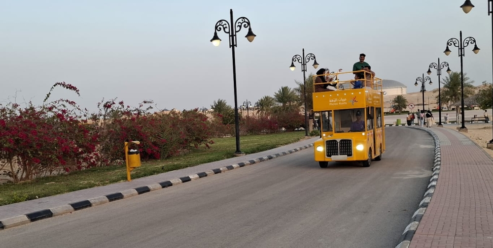 فيديو| منتزه جبل الشعبة يستقطب الزوار في عيد الفطر وسط أجواء مبهجة
