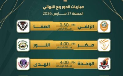 تحديد موعد مباريات الدور الربع النهائي في كأس الإتحاد السعودي لكرة اليد