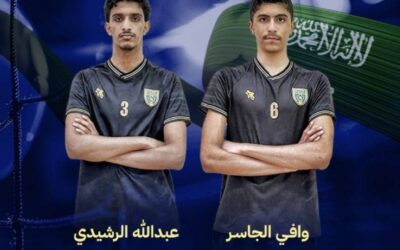 منتخب كرة الطائرة يضم ثنائي التعاون الجاسر و الرشيدي