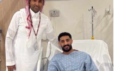 جراحية ناجحة في  وتر قدم  الدحيلان لاعب الجبيل